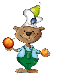 gms_gourmet cartoon kids gourmet jonglieren Sticker