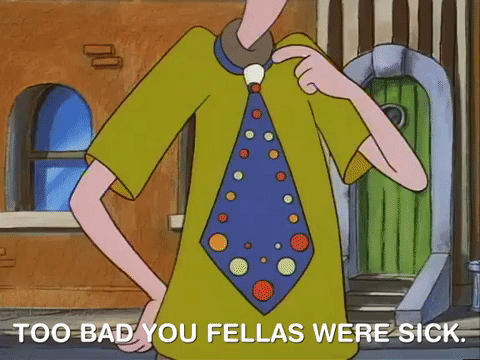 hey arnold nick splat GIF