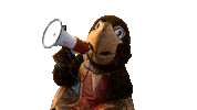 Green Screen Megaphone Sticker by umdreslife