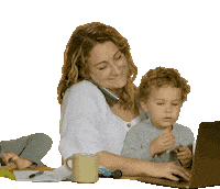 Working Mama Said Sticker by Originals