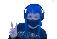 Aklexprime anya nami peace sign anya nami peace Sticker