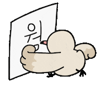 curlew_o3o monday wednesday tuesday thursday Sticker