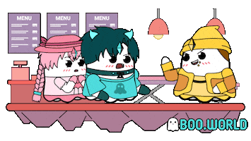 Create Cartoon Character Sticker by Boo