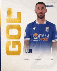 Gol GIF by Unión Deportiva Melilla
