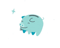 Money Pig Sticker by Great Southern Bank