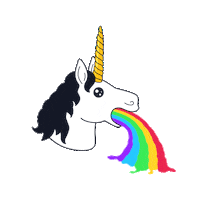 Party Rainbow Sticker by ECHTE FREUDE