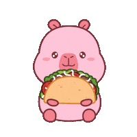 Happy Fast Food Sticker