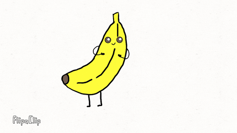 Banana Hello GIF
