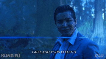 Applaud your efforts