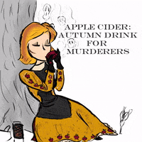 JustPeachyArtistry halloween fall artist autumn GIF