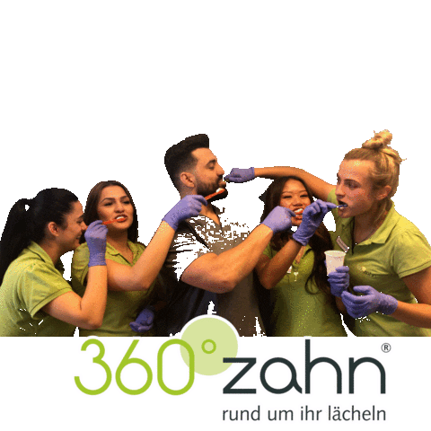 germany smile Sticker by 360°zahn