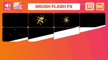 Animated Brush Flash FX Pack and Titles