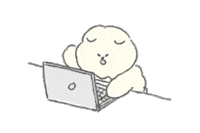 dog work Sticker