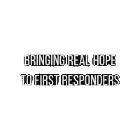 MissionFirstAlliance jesus first responder mfa real hope Sticker