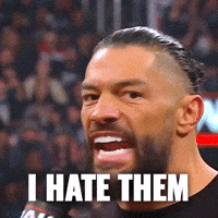 I Hate Them Roman Reigns GIF by WWE