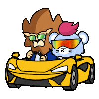 Road Trip Crypto Sticker by Loaded Lions