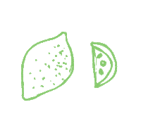 studioblink fun food illustration design Sticker