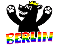 germany lgbt Sticker by Phil Corbett