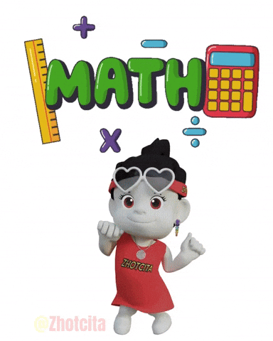 I Love Math GIF by Zhotcita