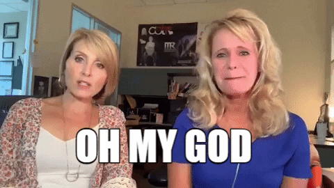 Chicksonright giphygifmaker omg oh my god holy crap GIF