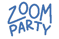 Party Zooming Sticker