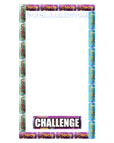 Challenge Passion Sticker by CleanDrink