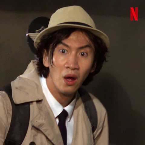 shocked lee kwang-soo GIF by Busted!