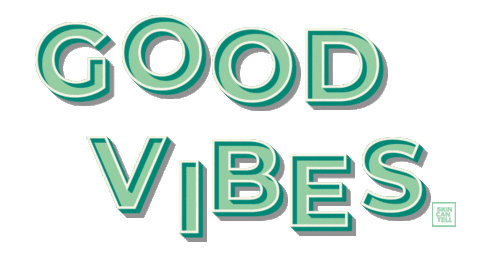 SkinCanTellPH giphyupload happy good vibes Sticker
