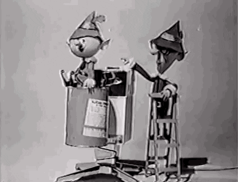 rudolph the red nosed reindeer vintage GIF by General Electric