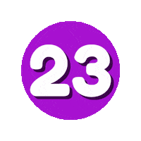 Number Veintitres Sticker