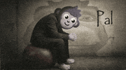 Sitting Down Broken Heart GIF by Raena AI