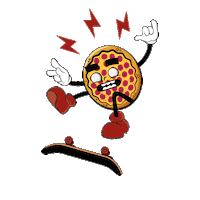 Pizza Cheese Sticker by hotboxpizza