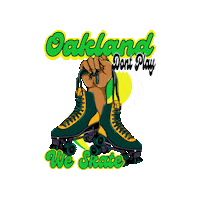 Play Skate Sticker by OaklandDontPlay