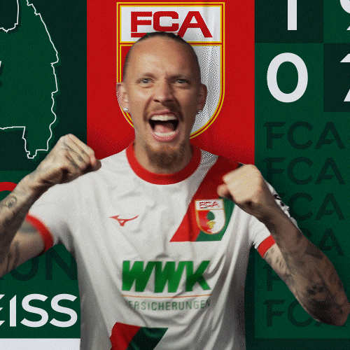 Marius Wolf Football GIF by FC Augsburg 1907