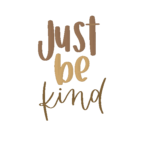 NebelDesignCo giphyupload kindness kind be kind Sticker