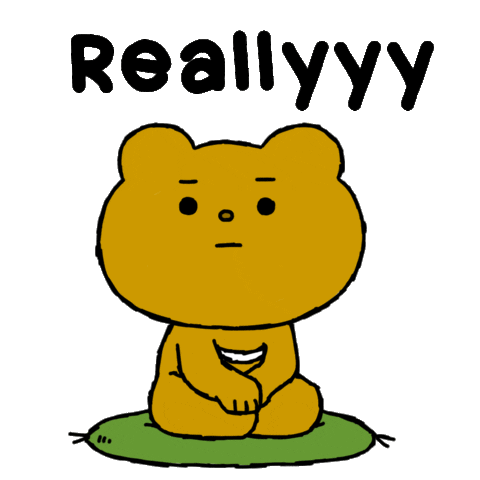 Sticker Bear Sticker by Minto Inc.