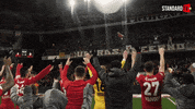 Football Celebration GIF by Standard de Liège
