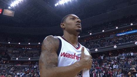 bless up washington wizards GIF by NBA