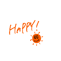 Happy Summer Sticker
