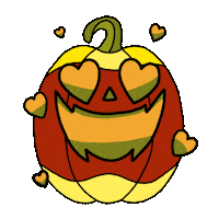 Halloween Pumpkin Sticker by Digital Pratik