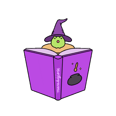 marsbijou witchy froggy cute frog froggo Sticker