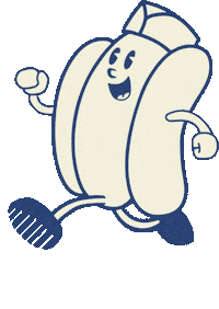 Fastfood Hotdogs Sticker by El Chunky