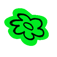 100procenthedendaags heart flower vibe 100 Sticker