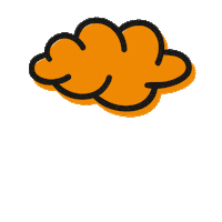 Rain Clouds Sticker by Ortlieb Waterproof