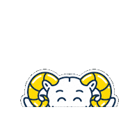 uncresearch unc carolina research rameses Sticker