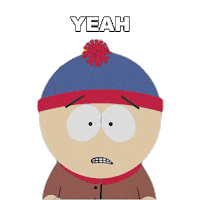 Stan Marsh Yes Sticker by South Park