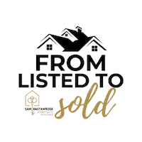 Real Estate Home Sticker by Sam Bastawrose