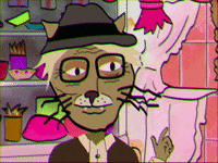 Cat Lol GIF by d00dbuffet