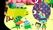 olobobtop music fun animation party GIF