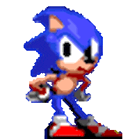 sonic the hedgehog STICKER